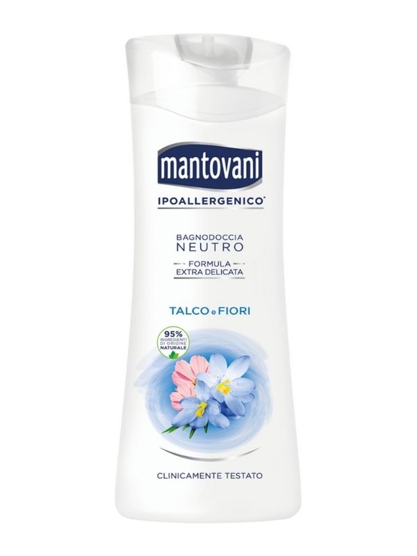 MANTOVANI Bain Douche Talc Et Fleurs 400Ml