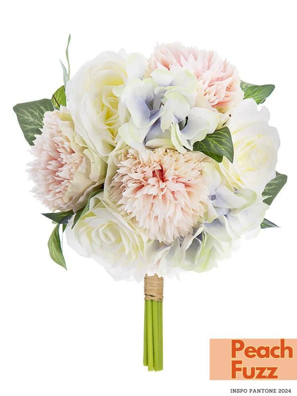 Bouquet De Fleurs Artificielles 23Cm 
