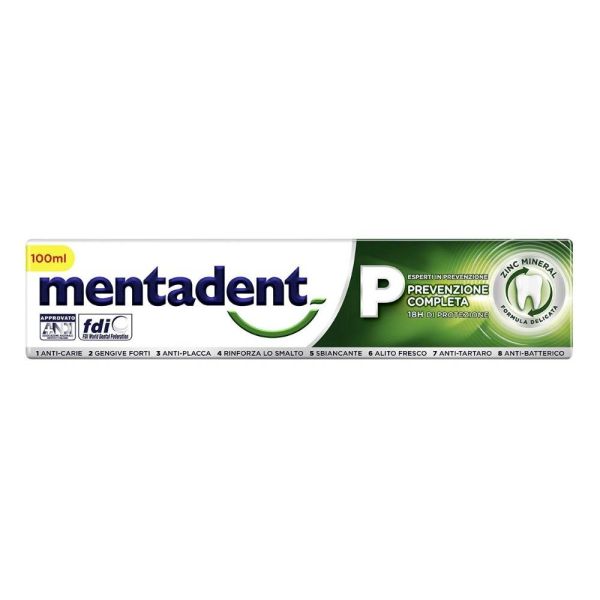 Mentadent Dentifricio P Prevenzione Completa 100ml