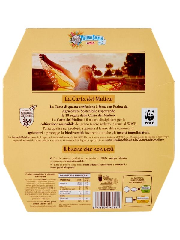 MULINO BIANCO Tarte Aux Abricots 475G 