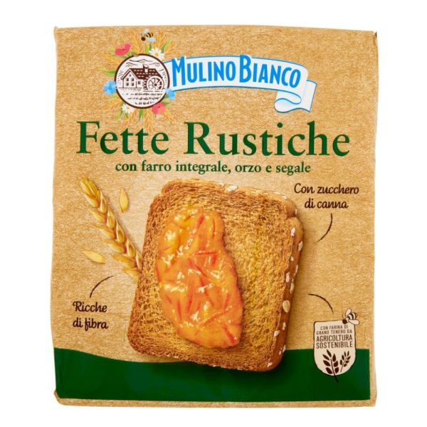 Mulino Bianco Fette Biscottate Rustiche 315g