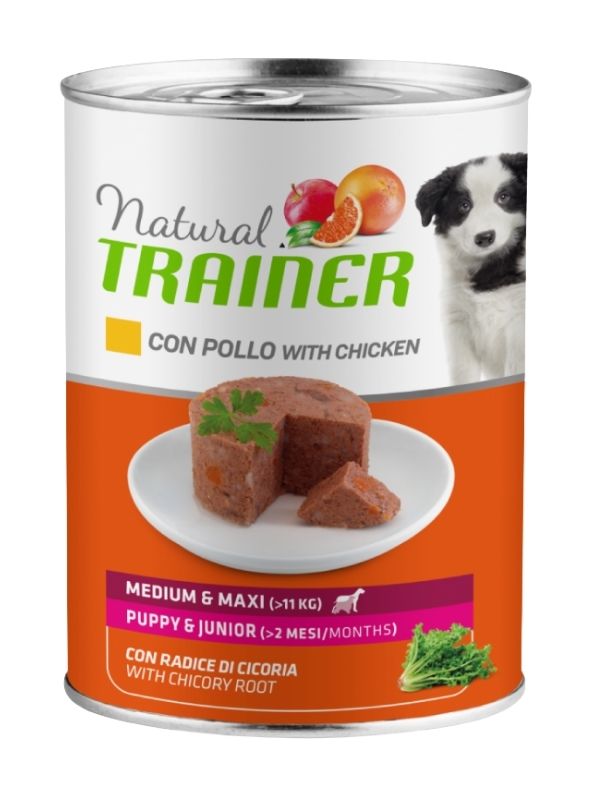 NATURAL TRAINER Dose Medium Maxi Mature (+8 Jahre) Huhn 400G