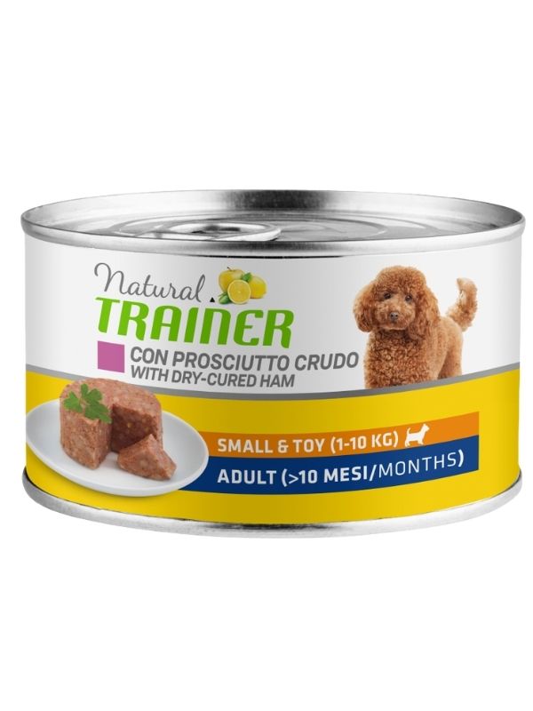 NATURAL TRAINER Lattina Small E Toy Adult (+10 Mesi) Prosciutto Crudo 150G