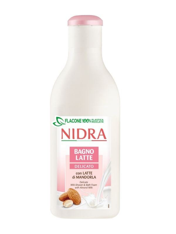 NIDRA Bagnoschiuma Latte Di Mandorla 750Ml