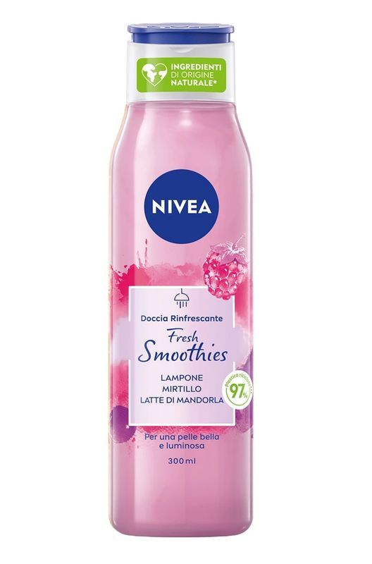 NIVEA  Gel Douche Fresh Smoothies Lait D'Amande 300Ml
