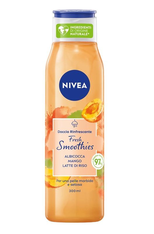 NIVEA Docciaschiuma Fresh Smoothies Latte Di Riso 300Ml