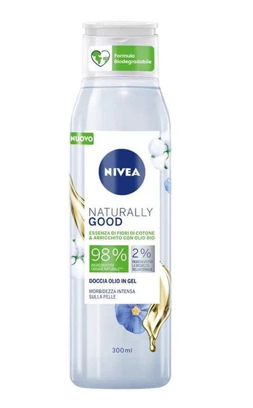 NIVEA Doccia Olio Fiori Di Cotone 300Ml