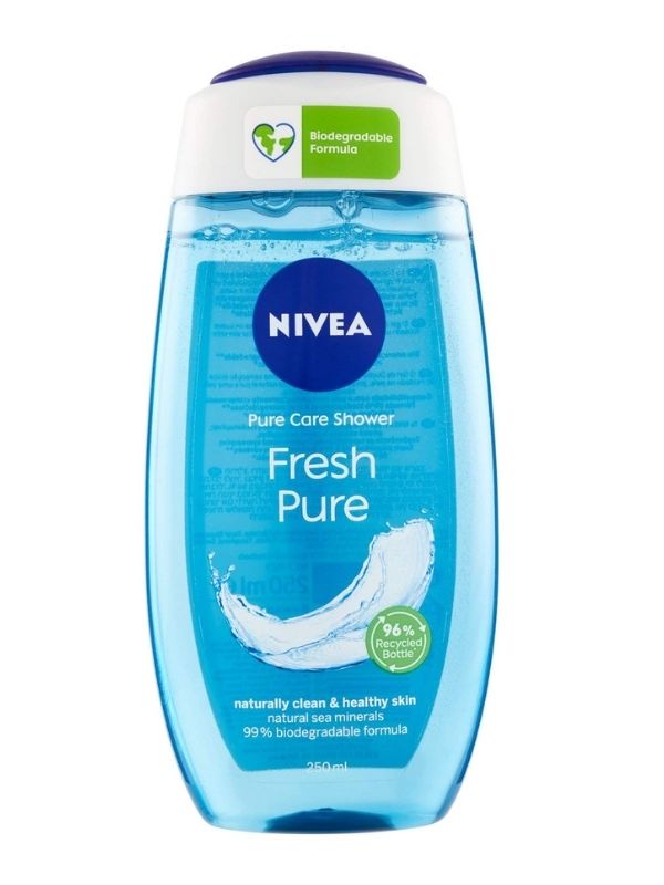 NIVEA Gel Doccia Fresh Pure Minerali Mare 250Ml