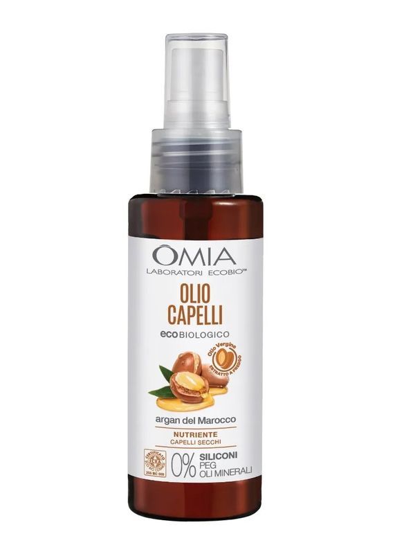 OMIA Olio Capelli Argan Del Marocco 100Ml