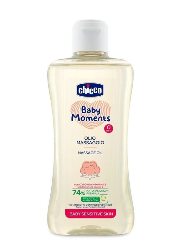 CHICCO Olio Massaggio Baby Moments 200Ml