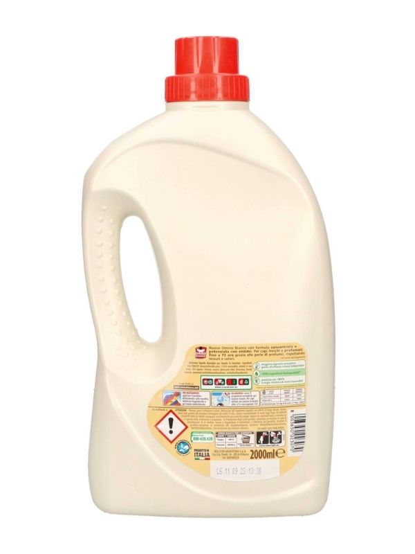 OMINO BIANCO Détergent Pour Lave-Linge Marseille 2000Ml
