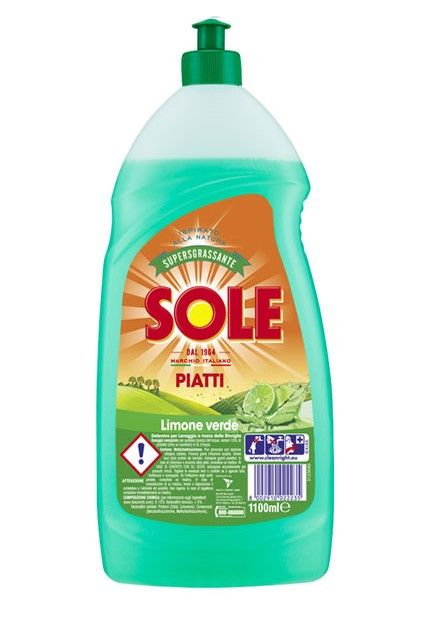 SOLE Detersivo Piatti 1100Ml - Limone