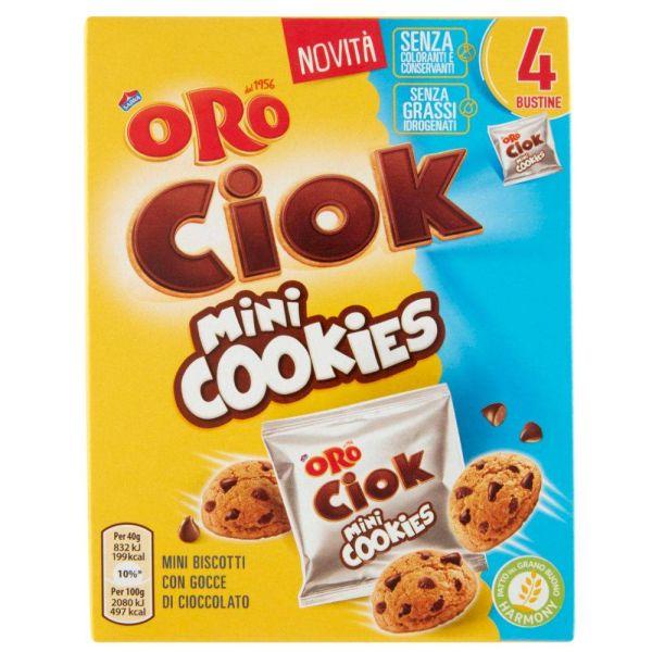 Oro Ciok Biscotti Mini Cookies 160g