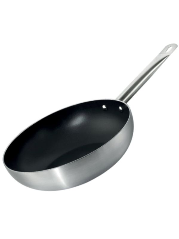 ABERT Wok Cucinart In  Acciaio  Inox