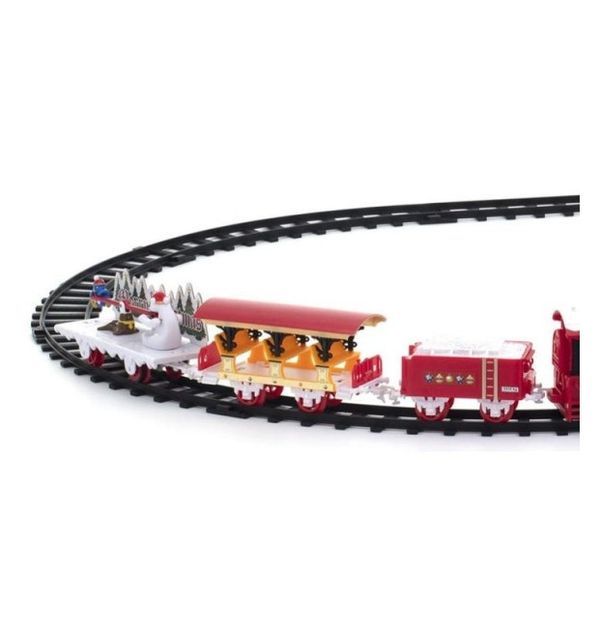 Accessoires Pour Village De Noël - Circuit Avec Train Assortis