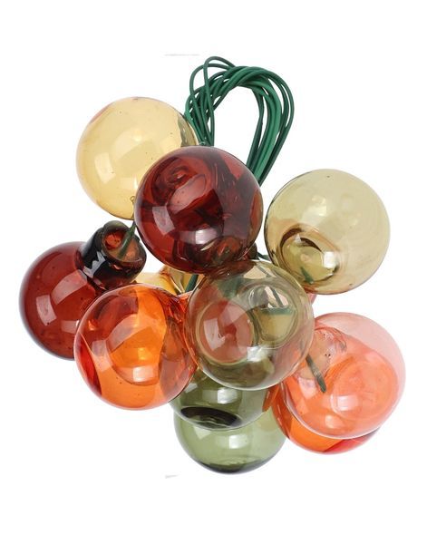 Büschel Mit 12 Glas-Weihnachtskugeln 2Cm