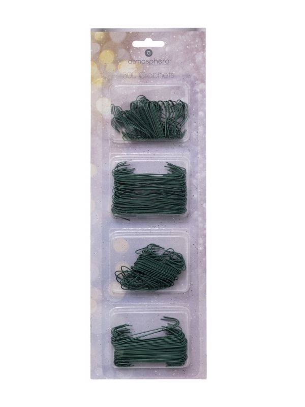 Haken Für Weihnachtskugeln Grün 300 Stücke 