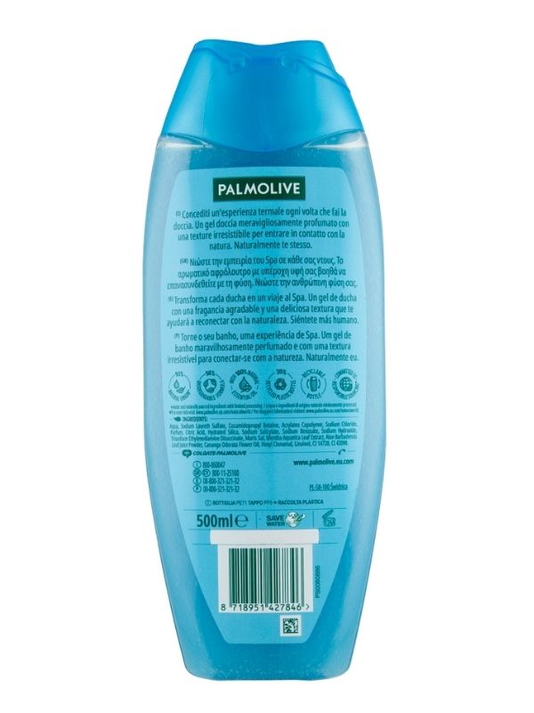 PALMOLIVE Bagnoschiuma Thermal Spa Mineral Massage 500Ml