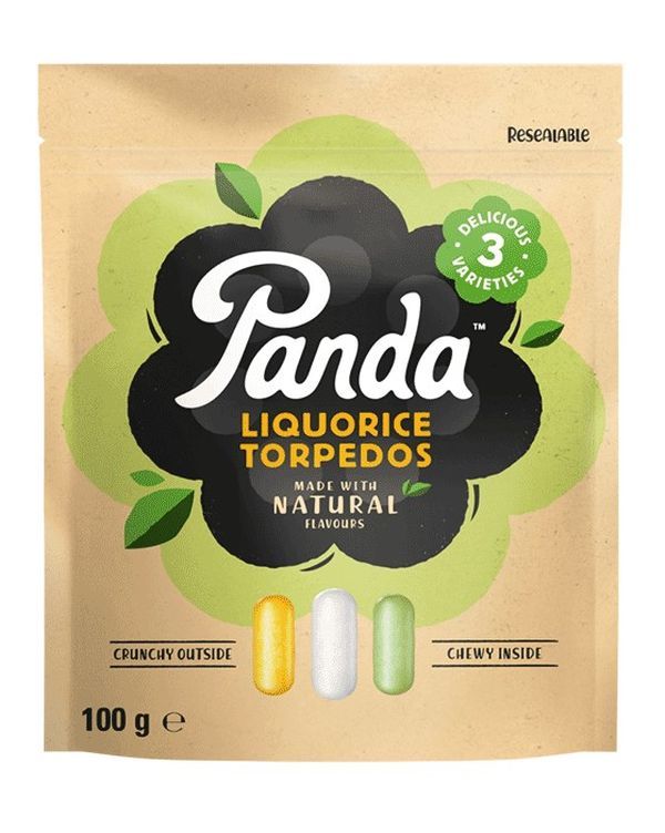 PANDA Réglisse Torpeados 100G