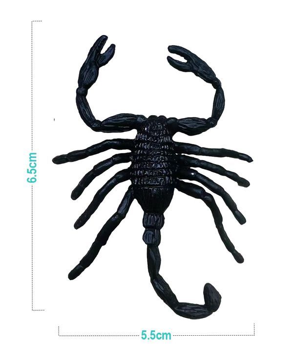 Déco Halloween Scorpione 4 Pezzi 