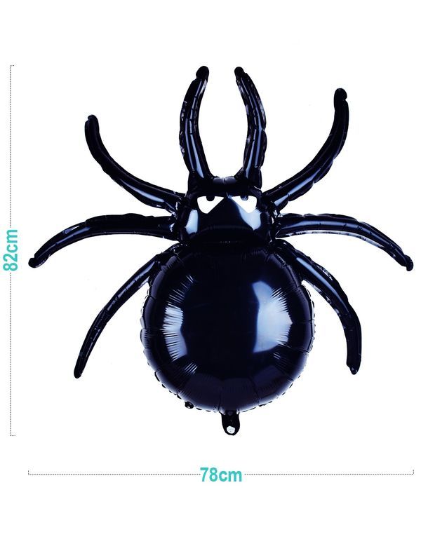 Ballon Mit Halloween-Motiv Spinne 1 Stück 
