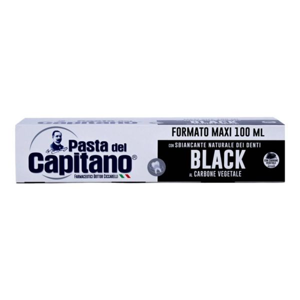 Pasta Capitano Dentifricio Carbone Vegetale 100ml