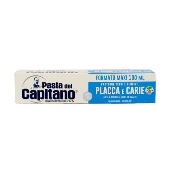 Pasta Capitano Dentifricio Placca e Carie 100ml