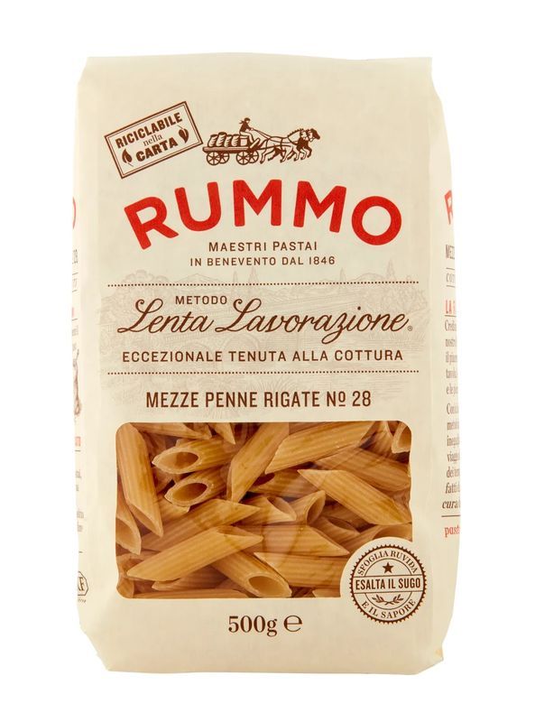 RUMMO N.28 Mezze Penne Rigate 500G
