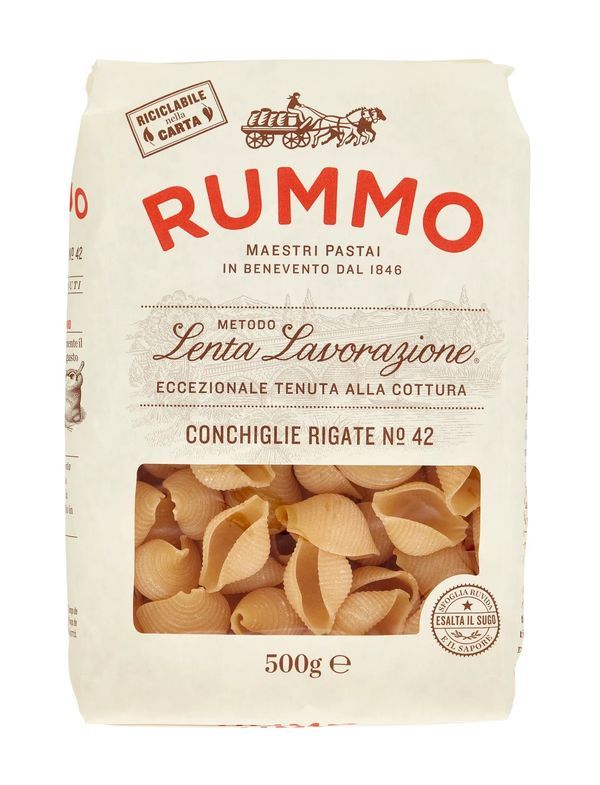 RUMMO N.42 Conchiglie Rigate 500G