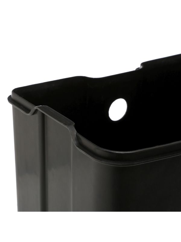 Poubelle à pédale Ariane en métal et acier inoxydable 6 l