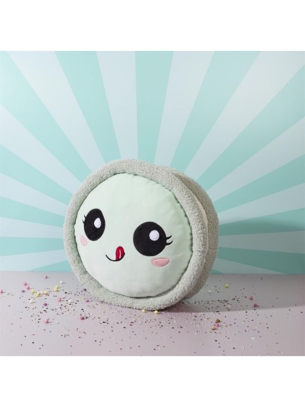 Peluche Kawaii Macaron Vert 36Cm