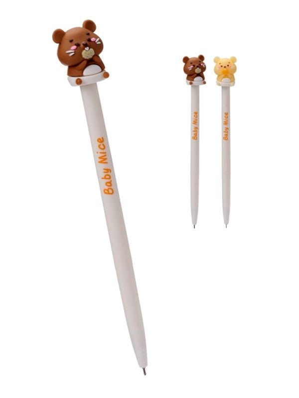 Stylo Effaçable Kawaii Inkredible Hamster - Assortis