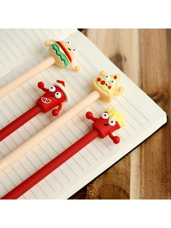 Stylo Kawaii Fast Food - Assortis