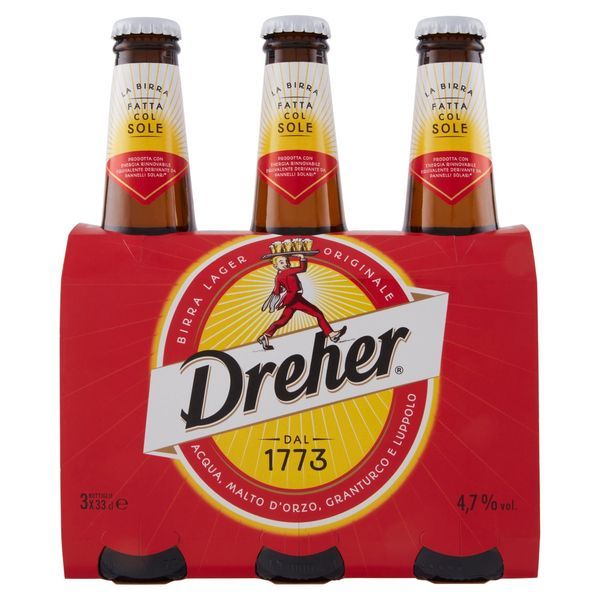 PERONI Birra Dreher - 4,7% - 3X33Cl