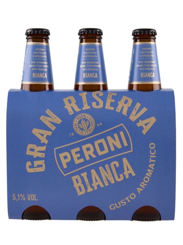PERONI Bière Gran Riserva Blanche 3X33Cl 5.1%