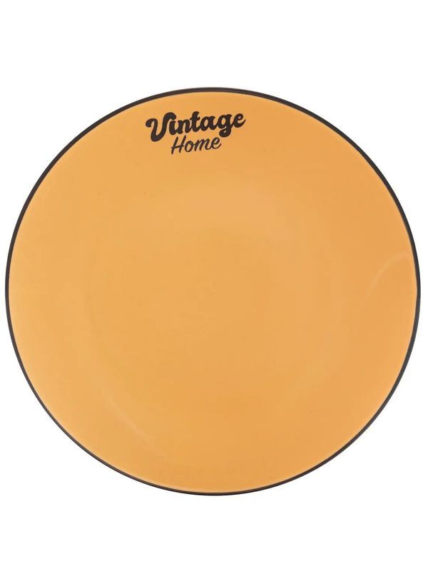 Assiette Be Vinted Jaune 27Cm