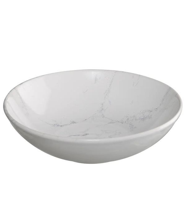 Piatto Fondo Geometry Marmo 20Cm