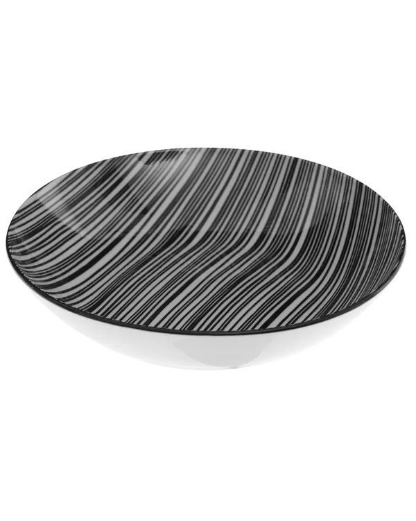 Assiette Basse Bohemia Rayures 20Cm
