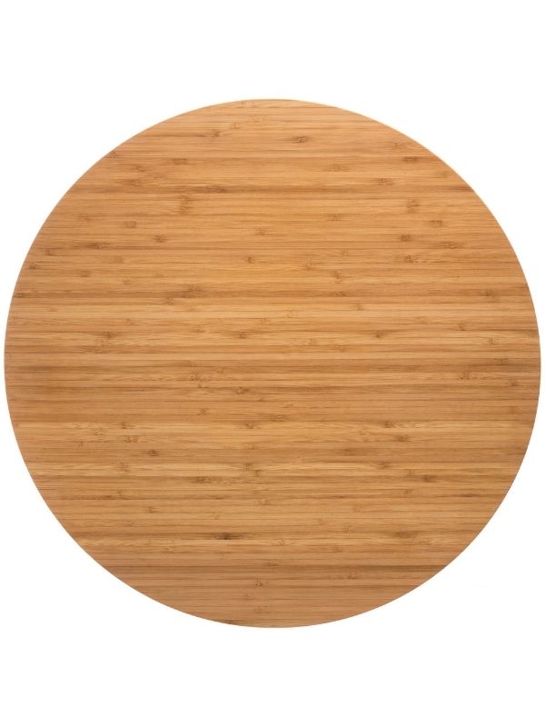 Vassoio Da Cucina Girevole In Bamboo 50Cm