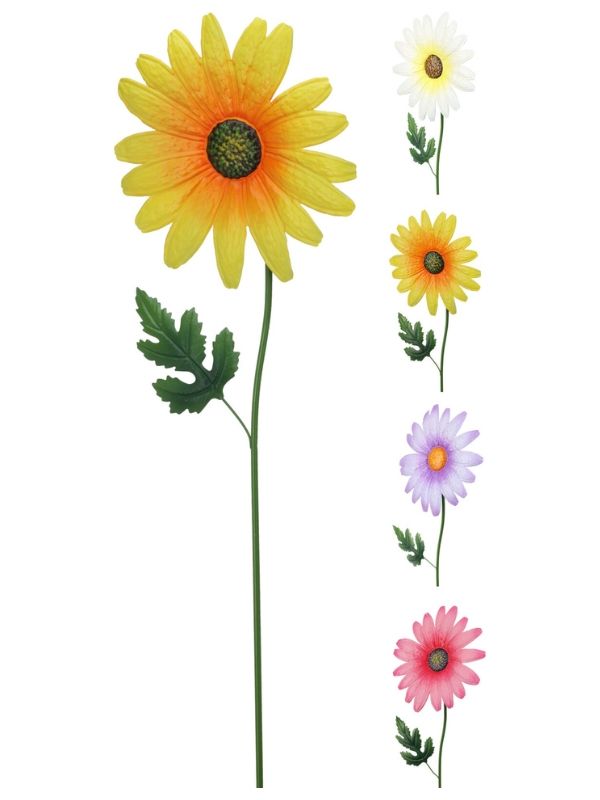 Pick Déco Per Giardino Fiore In Metallo 80cm - Assortito