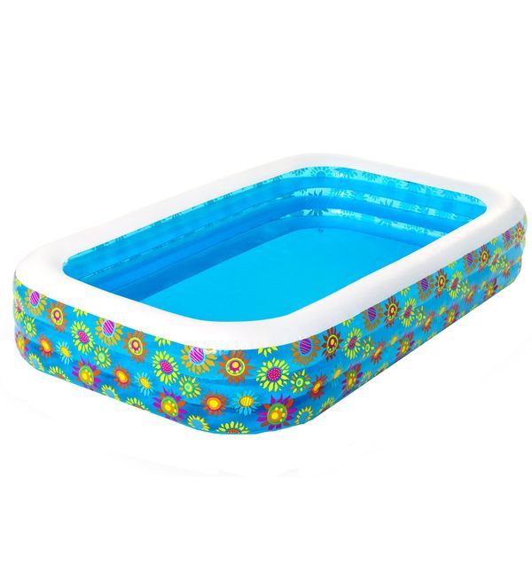 BESTWAY Piscina Gonfiabile Happy Flora 305X183X56Cm
