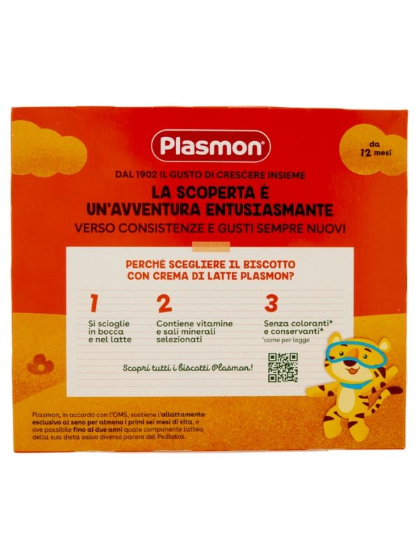 PLASMON Il Biscotto Crème De Lait 320G
