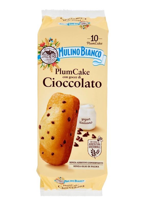 MULINO BIANCO Plumckake Con Gocce Di Cioccolato 350G