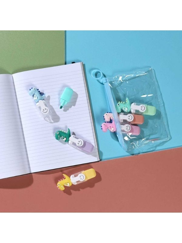 Article De Papeterie Ensemble De 6 Marqueurs Kawaii - Assorti