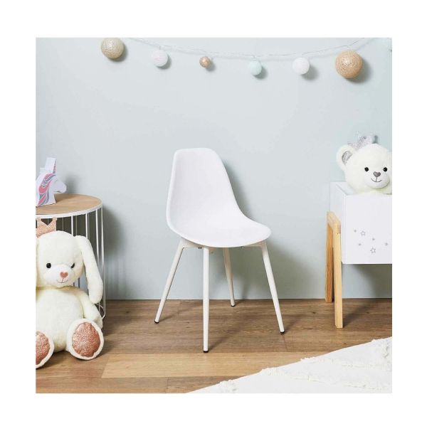 Chaise Pour Enfants LINA Blanc