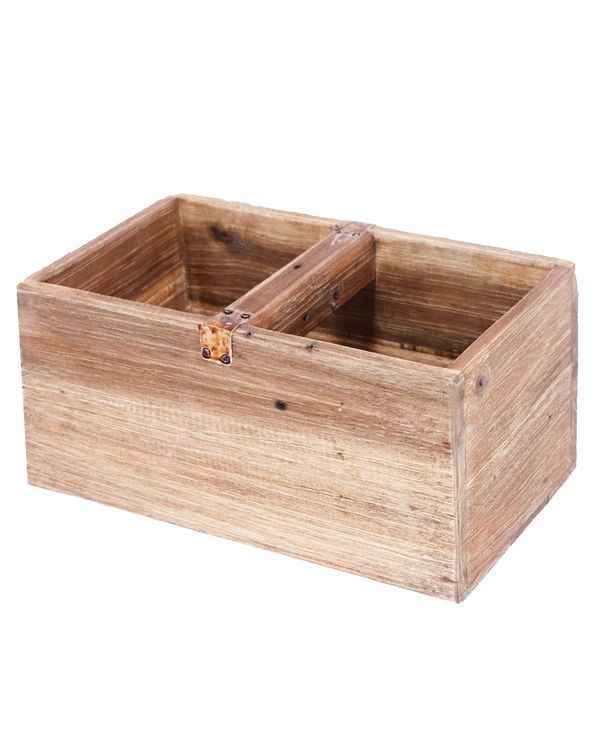 Support Rectangulaire En Bois 32X18X16Cm