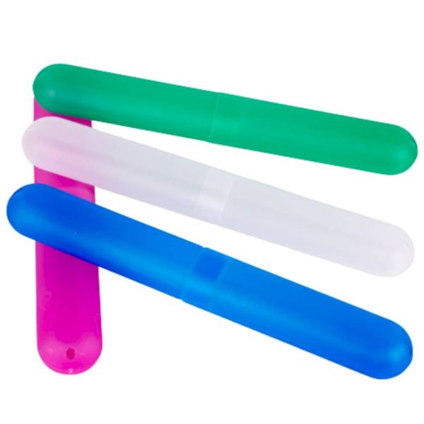 Portaspazzolino da Denti Trasparente 4 Colori