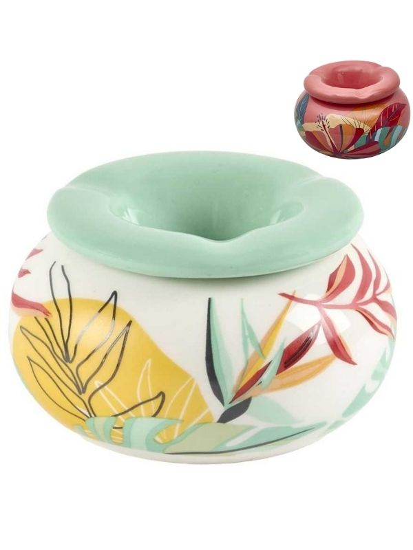  Cendrier En Céramique 10Cm - Assorti