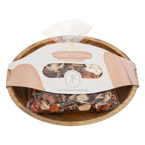 Ciotola Con Potpourri 140G - Vaniglia E Spezie