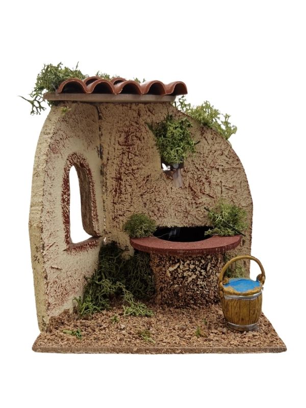 Krippen-Accessoire Brunnen 15Cm